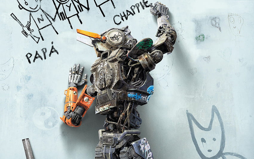 Chappie, Film Terbaik 2015, robot, , Film Wallpaper HD