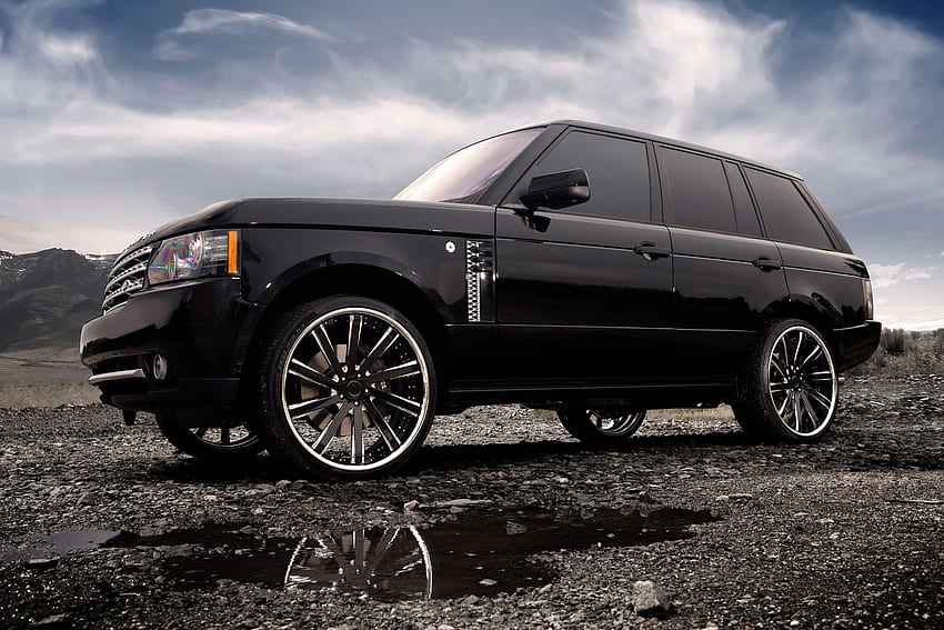 Auto, Tuning, Clouds, Range Rover, Land Rover, Cars, Disks, Drives HD wallpaper