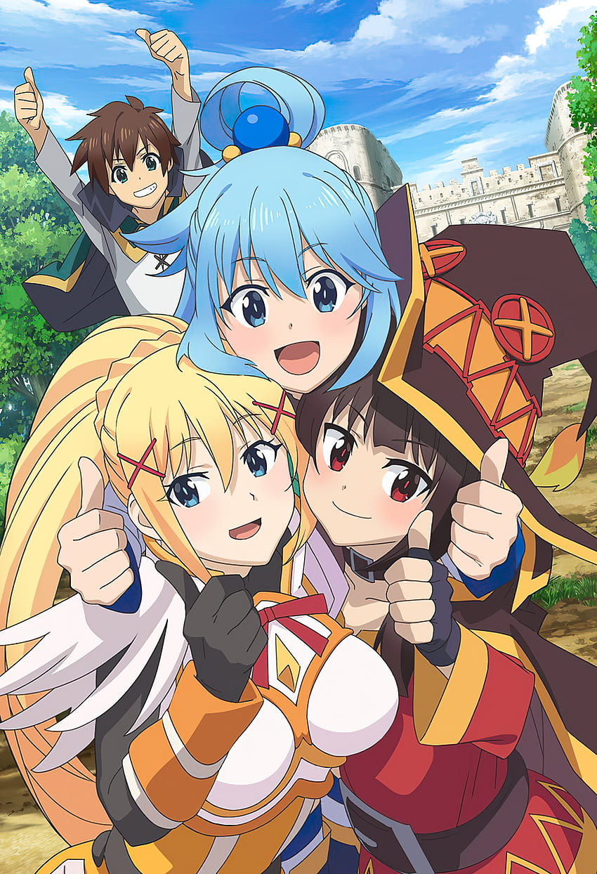 Konosuba, konosuba_, kono_subarashi wallpaper ponsel HD