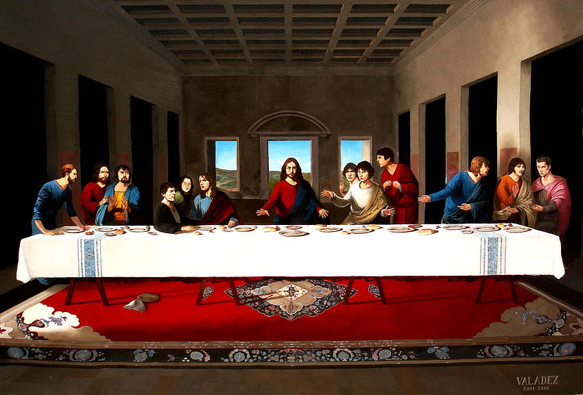 Jesus' Dinner Table HD wallpaper