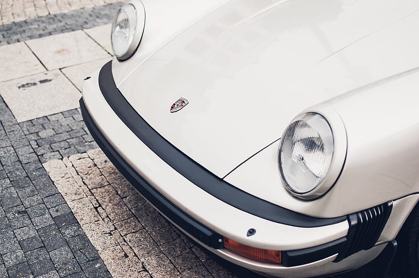 Porsche, автомобили, светлини, фарове, предна броня, лого, лого HD тапет