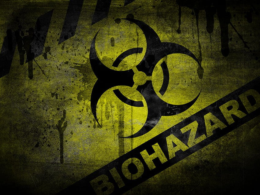 Simbol Biohazard, Berbahaya Wallpaper HD