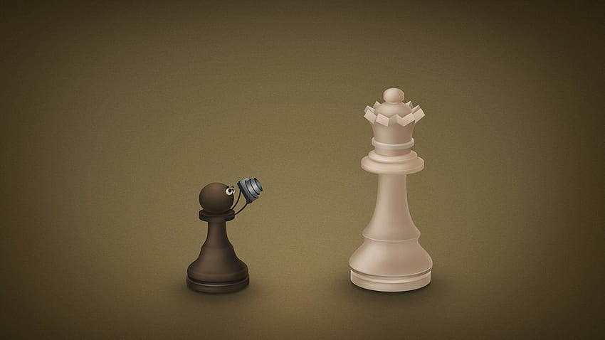 Etwas, das man nicht allzu oft sieht: Ein Schach . Gefunden auf R. Viel Spaß!: Schach, Queen Chess Piece HD-Hintergrundbild