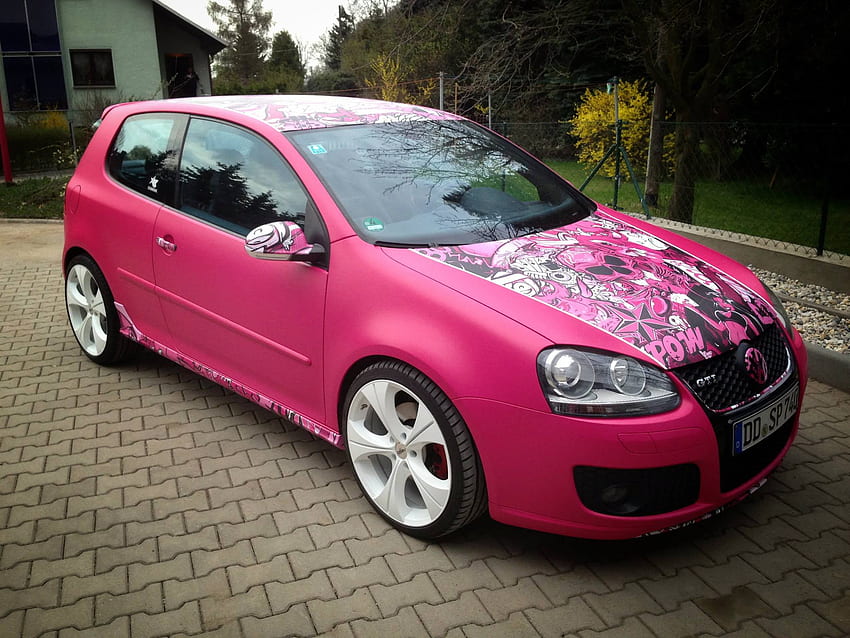 Yes, This Is a Pink VW Golf GTI, MK5 GTI HD wallpaper | Pxfuel