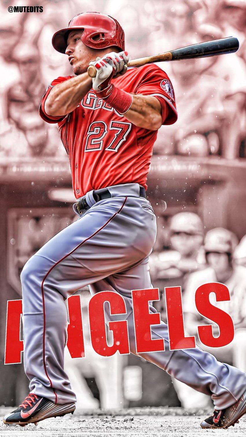 Sports, Mike Trout HD phone wallpaper