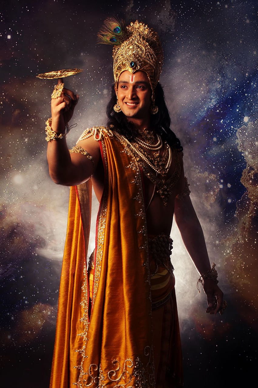 Sree Krishna In Mahabharat Star Plus, vijay tv mahabharatham HD ...