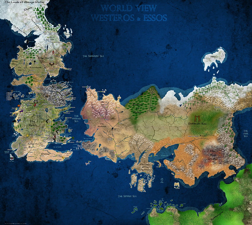 Weltkarte von 