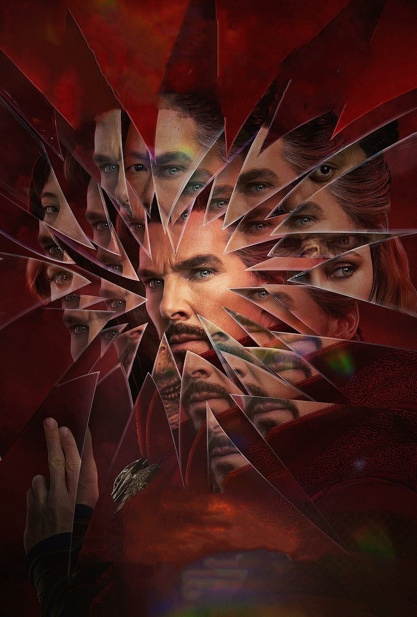 Film, Doctor Strange in the Multiverse of Madness, dağınık ayna, imax posteri HD telefon duvar kağıdı