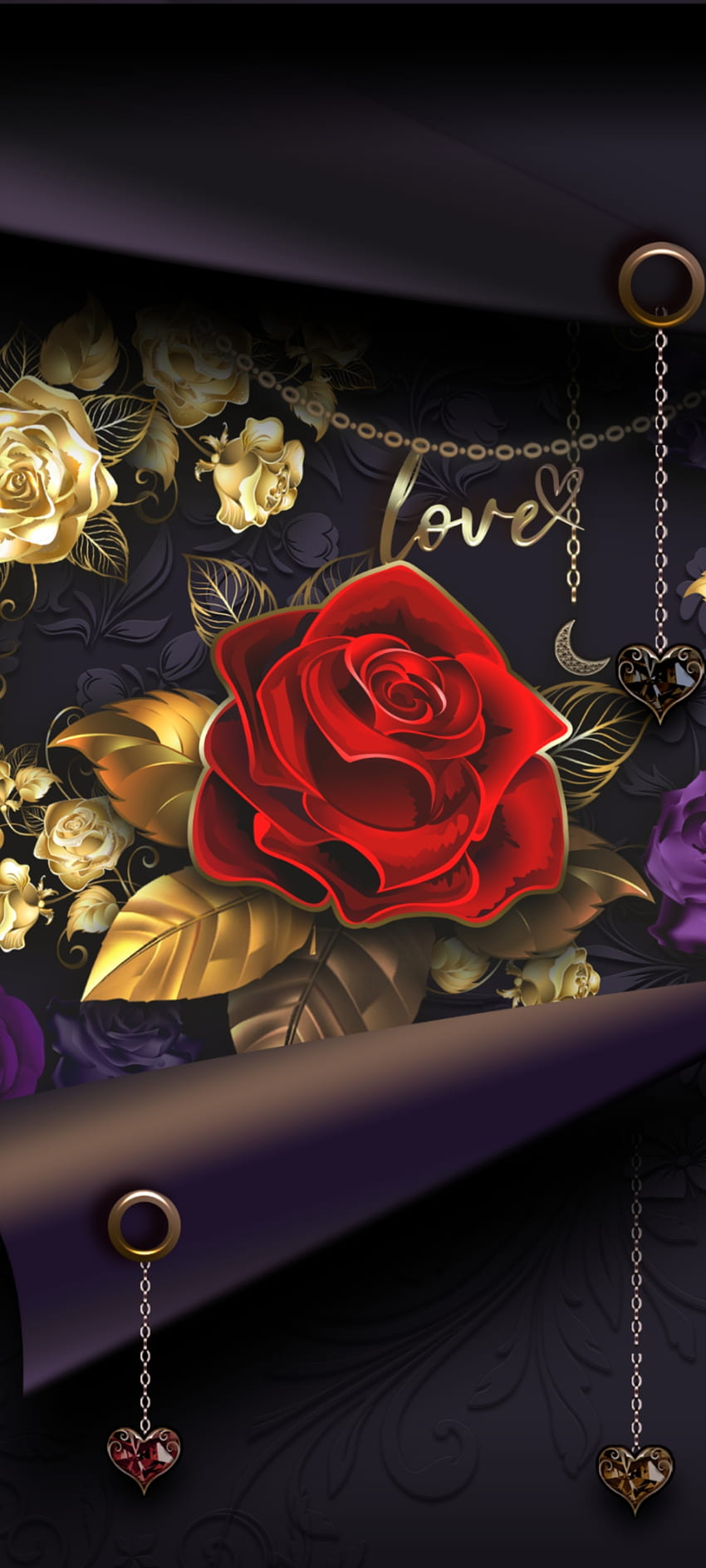 Black love Rose, hybrid tea rose, flowers, petal, valentine HD phone wallpaper