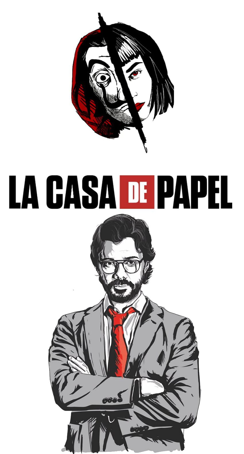 Made by me : LaCasaDePapel, Professor Money Heist HD phone wallpaper |  Pxfuel
