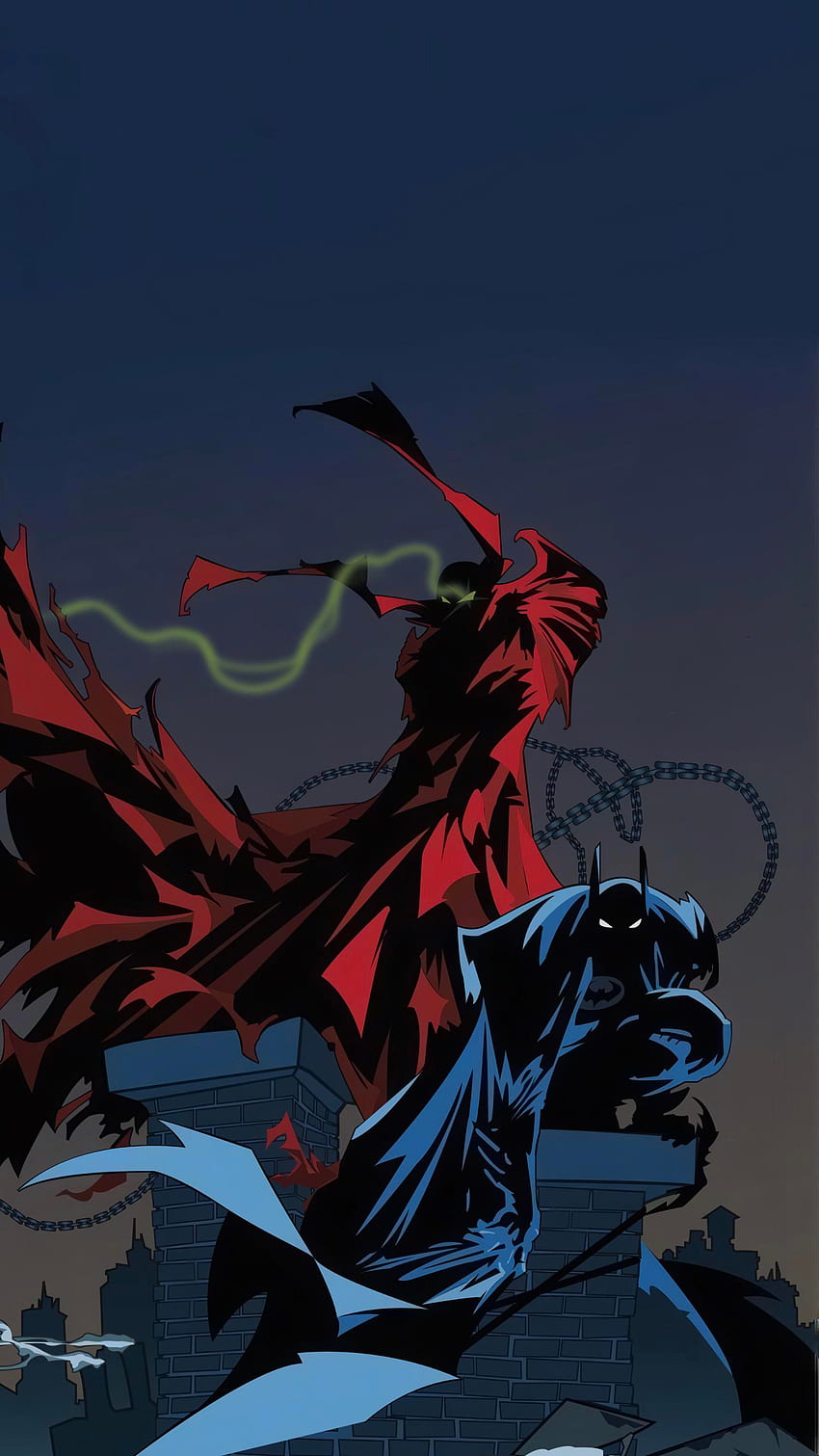 Spawn x Batman: i HD-Handy-Hintergrundbild
