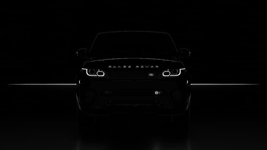 Range-Rover Sport SVR, dark HD wallpaper