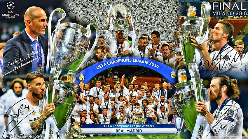 Real Madrid Champions League - bei HD-Hintergrundbild