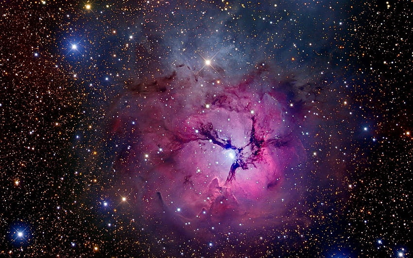 Nebula Background Nova Nebulosa Roseta Esta Semana papel de parede HD