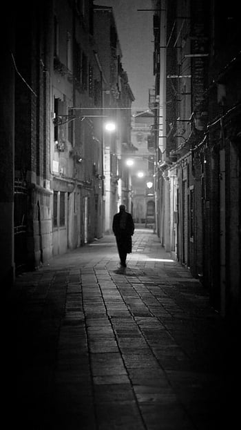 Alone man black and white HD wallpapers | Pxfuel