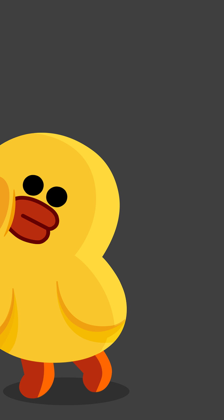 Best Background . cute , duck , line friends, Cute Duck Drawing HD phone wallpaper