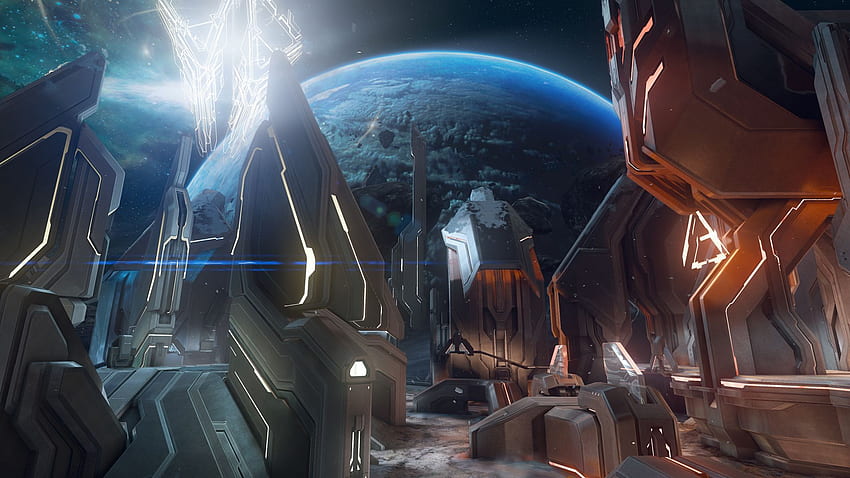 Confronto tra i design Forerunner di Bungie e 343i. Halo 5: Guardiani. Forum. Alone Sfondo HD