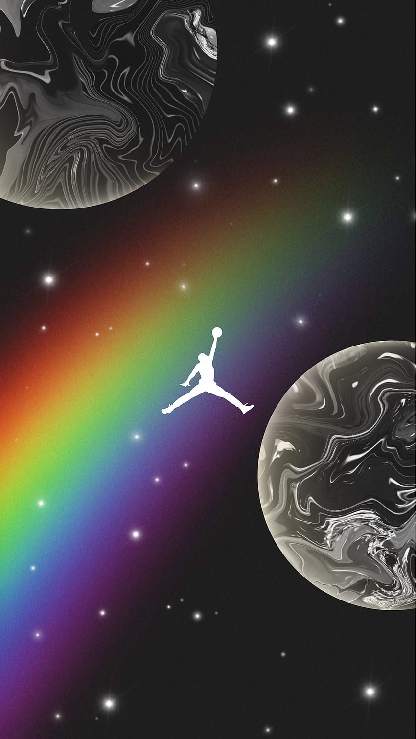 Air Jordan Galaxy Wallpapers on WallpaperDog
