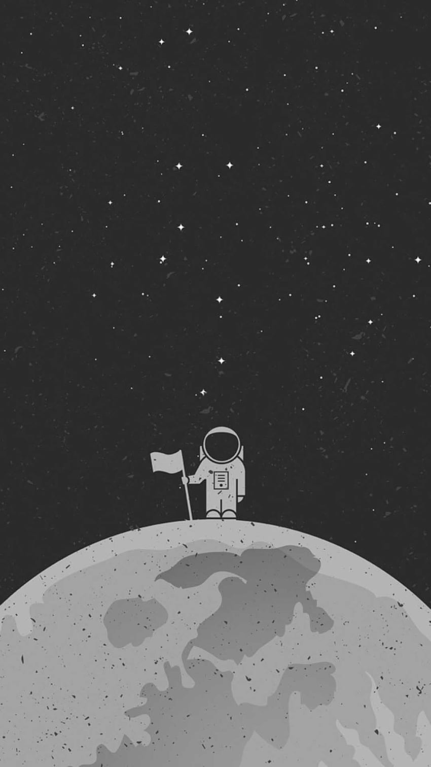 Astronaut, Cartoon Astronaut Phone HD phone wallpaper