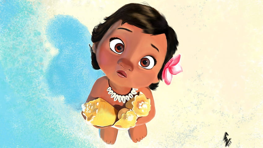 Baby Moana - Disney Moana Baby Doll -, Vaiana HD wallpaper