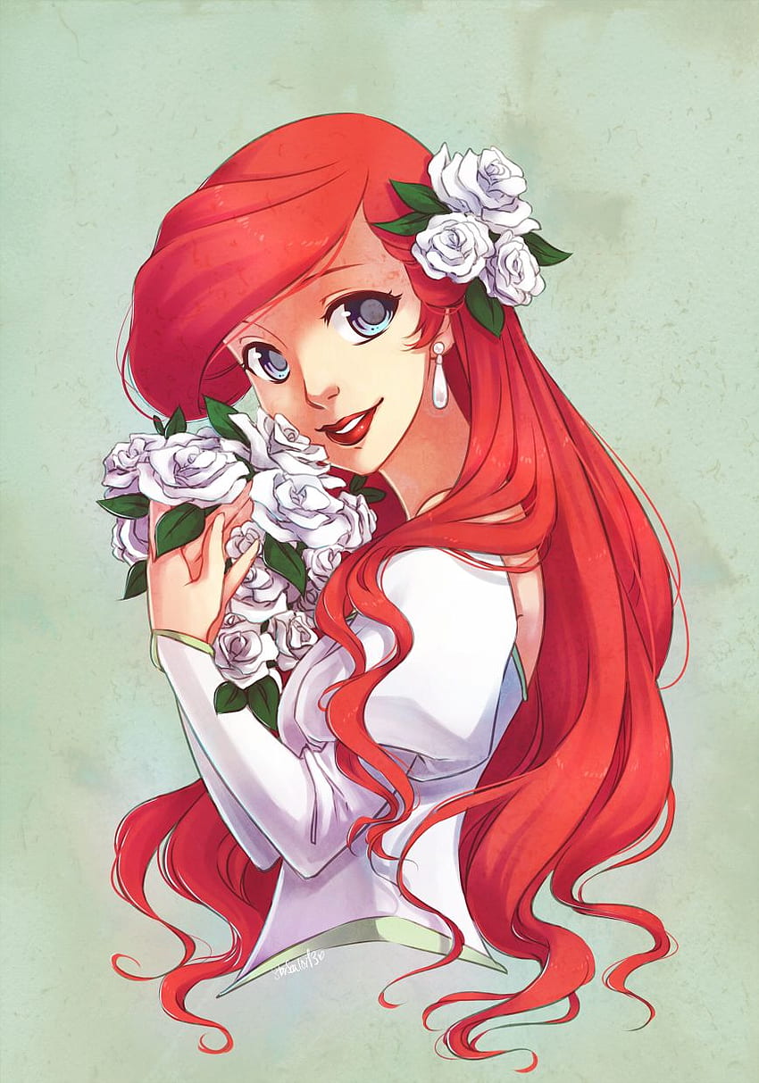 The Little Mermaid Ariel anime by TheKissingHand on DeviantArt