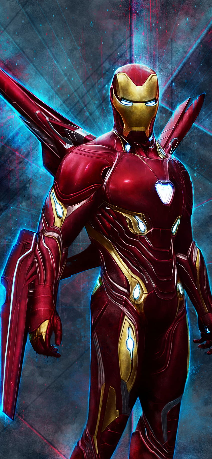 Iron Man Bleeding Edge Armor - Iron Man Endgame Suit HD phone wallpaper