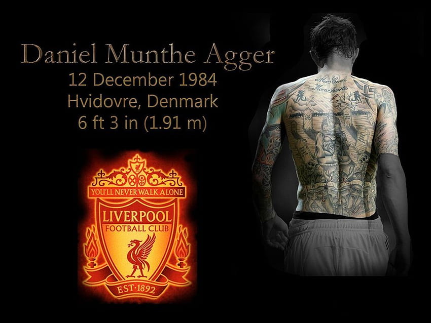 Liverpool Fc, Daniel Agger HD wallpaper
