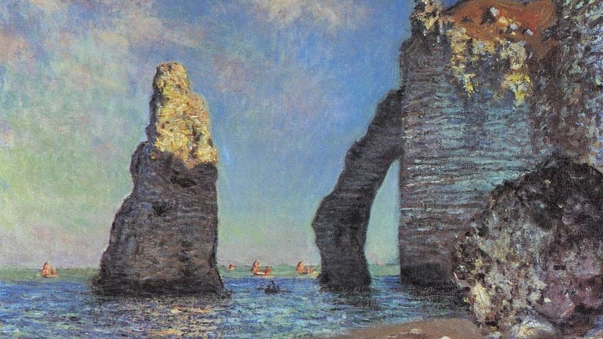 French traditional art claude monet impressionism sea, Impressionist Art HD wallpaper