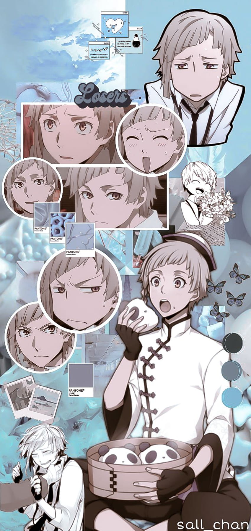 Bungou Stray Dogs, anime boys, Nakajima Atsushi, gas masks, HD phone  wallpaper | Peakpx