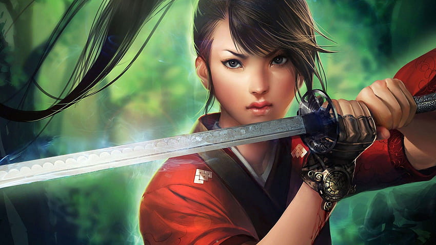 Female Samurai, Japanese Samurai Girl HD wallpaper | Pxfuel