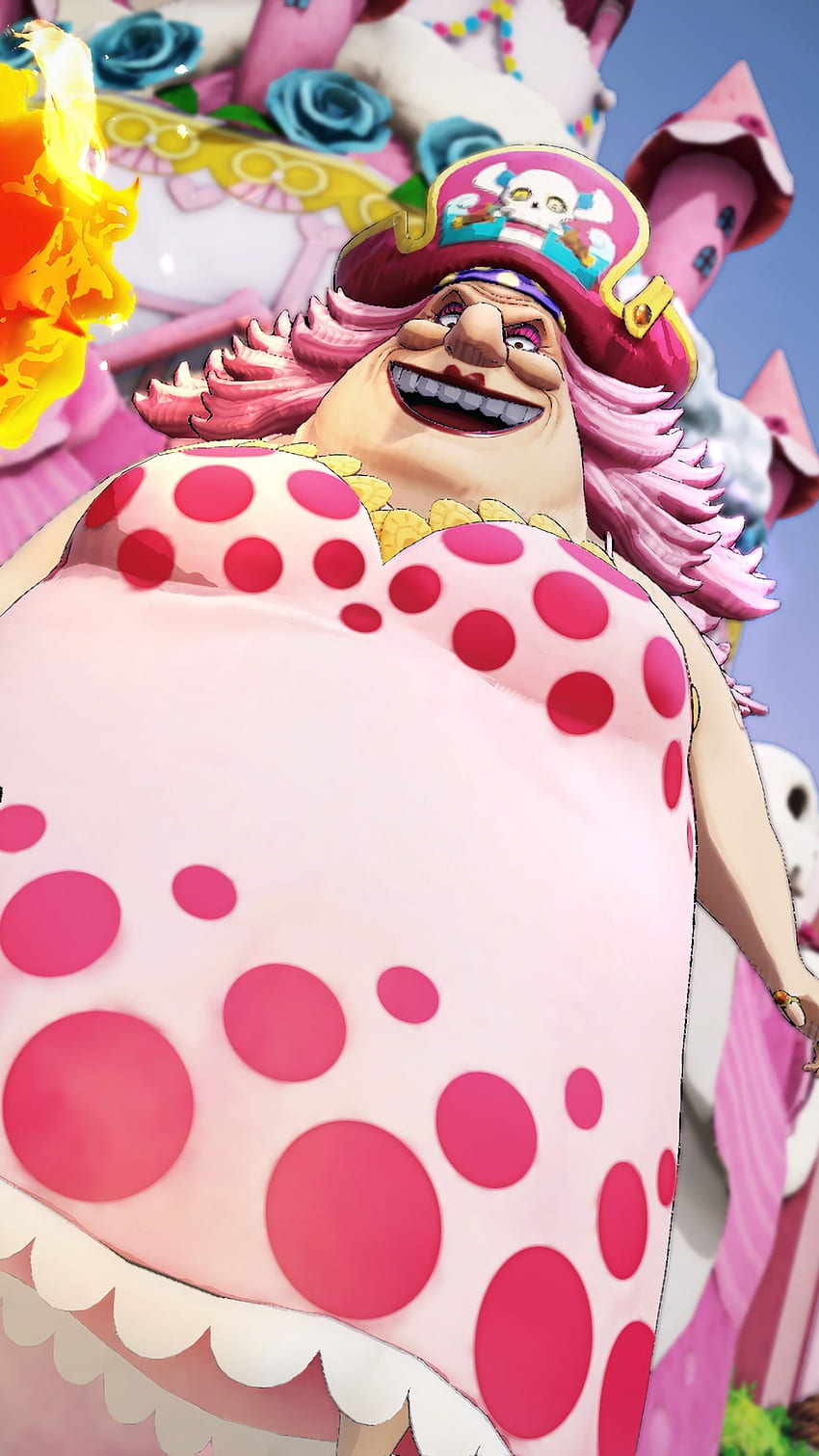 Luffy, Big Mom, One Piece Pirate Warriors 4, phone , , Background