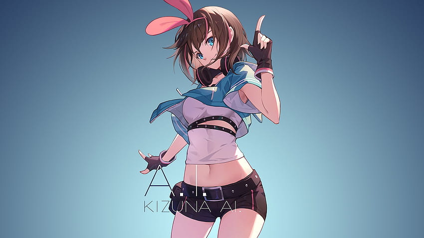 Kizuna Ai , Anime HD-Hintergrundbild