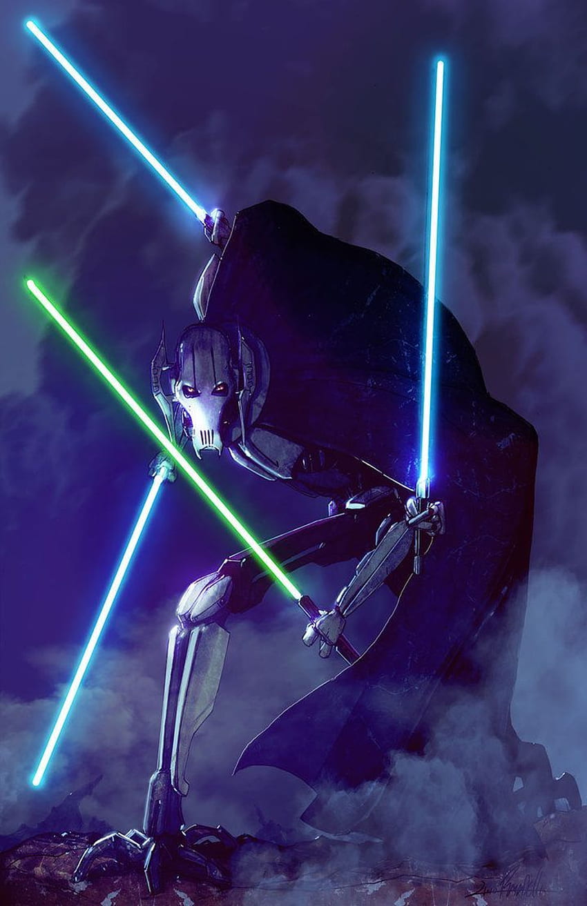 youngjusticer: “Prepare to forfeit your lightsaber” General, Grievous HD phone wallpaper