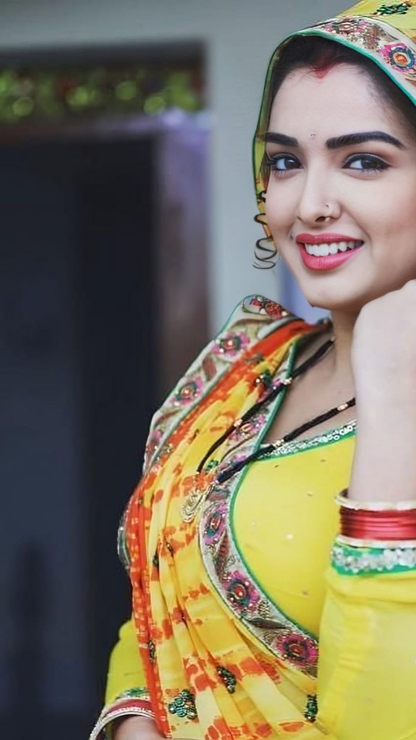 Amarapalli Dubey, Amrapalli Dubey, Bhojpuri-Schauspielerin HD-Handy-Hintergrundbild