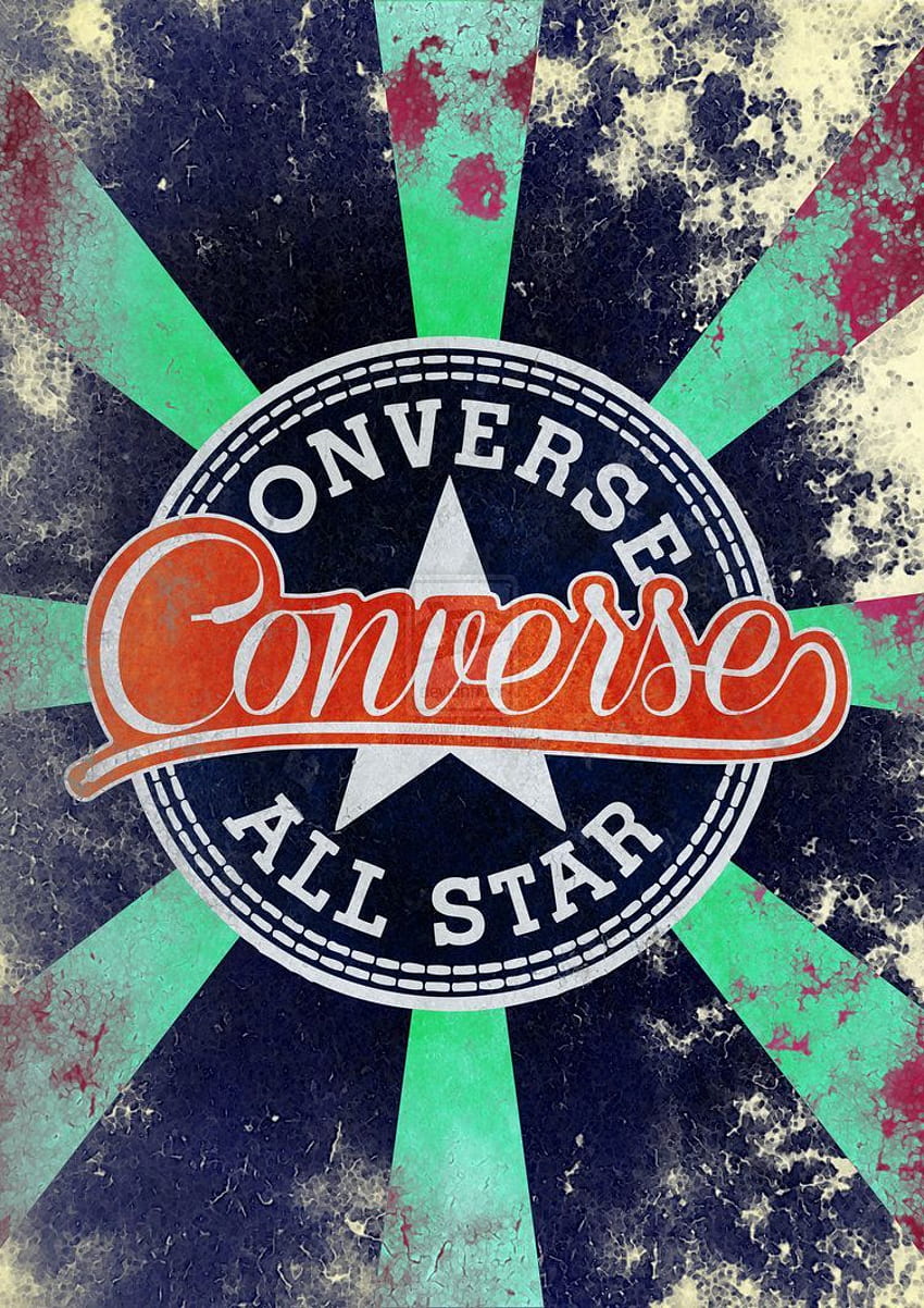 Конверс. Converse , Лого all star HD тапет за телефон
