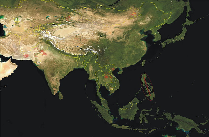 The most searched of Asia, Continent of Asia HD wallpaper