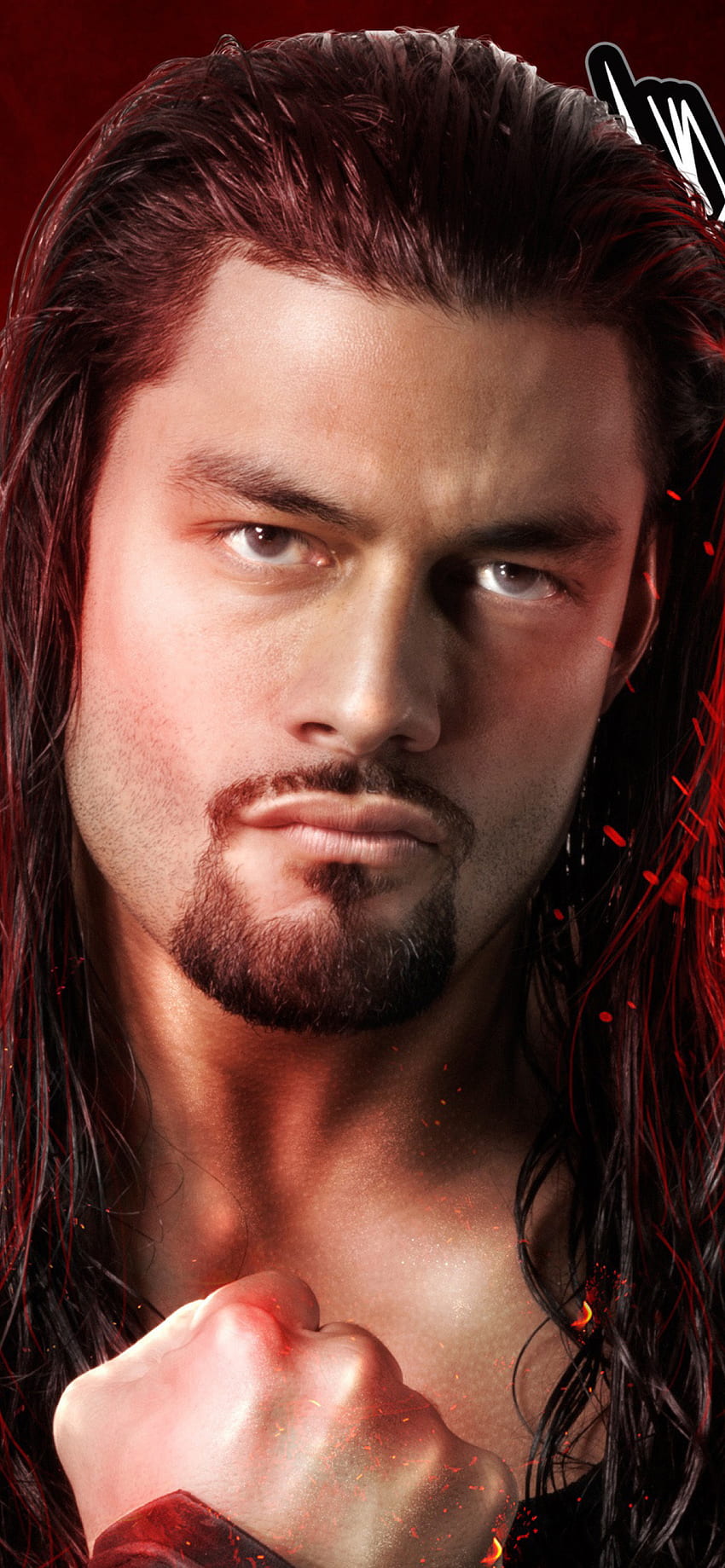 WWE 15 Roman Reigns for iPhone 11 HD phone wallpaper