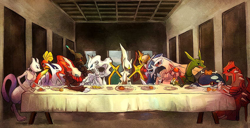 Anime Last Supper | Anime, Original work, Painting