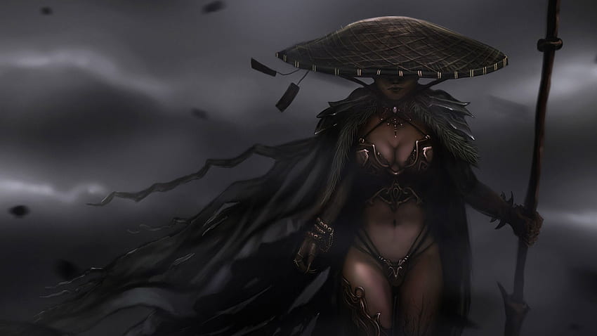 Kobieta samuraj, kobieta-wojownik samuraj Tapeta HD