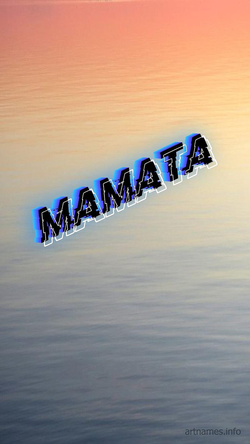 M Name, Mamata HD phone wallpaper