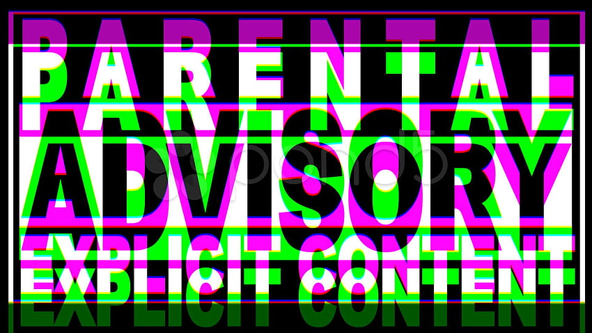 Parental Advisory logo 3D - Marques de logo pour 3D Fond d'écran HD