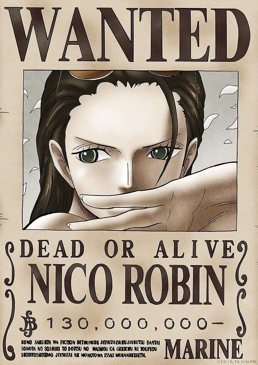 ComicSense.xyz One Piece Anime Whitebeard Wanted Bounty Poster : Amazon.in:  Home & Kitchen