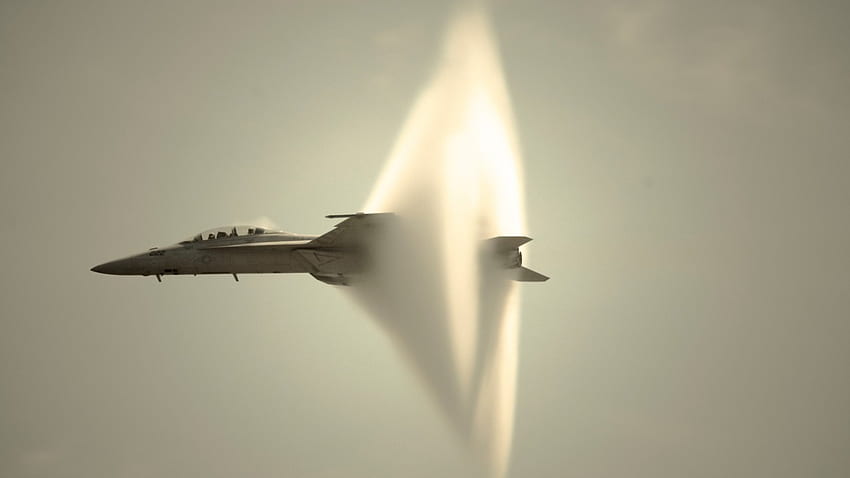 Sonic Boom, реактивен самолет, военни, полет, американска армия, самолет HD тапет