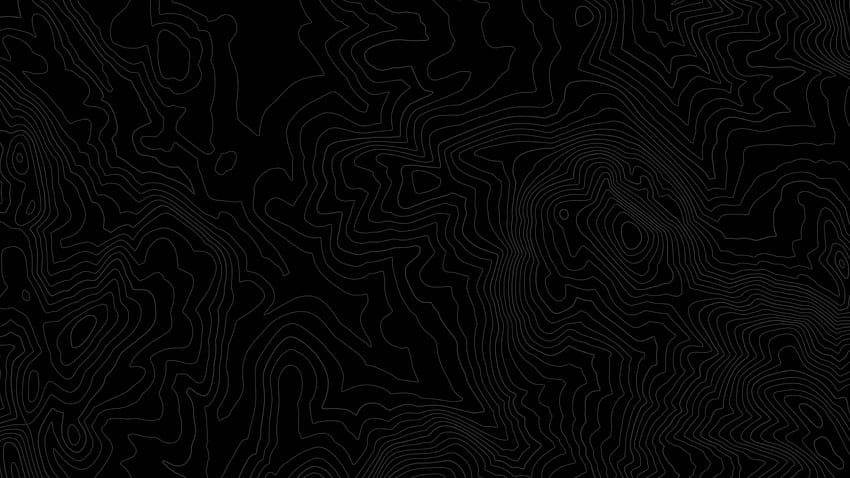 Topography Abstract Black, Dark Texture HD wallpaper