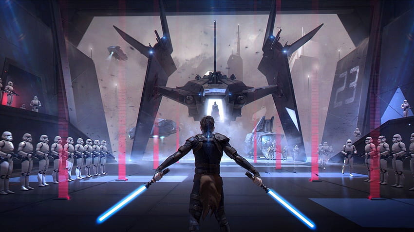 stormtrooper, Darth Vader, Star Wars, Jedi, Sith, Lightsaber, Galactic Empire HD wallpaper