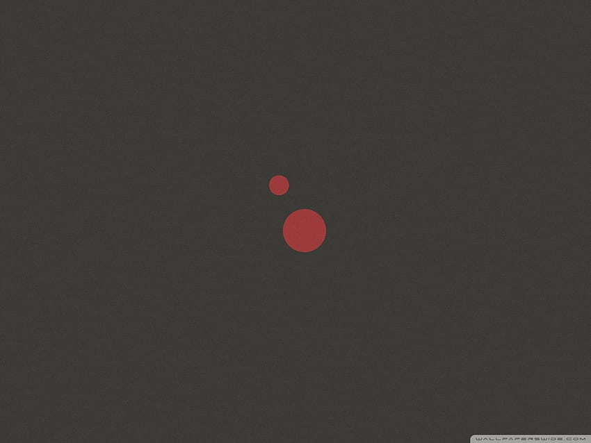 Red Dots ❤ for Ultra TV, Black and Red Dot HD wallpaper