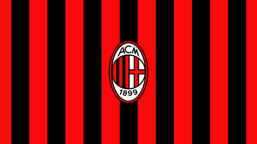 AC Milan, soccer, acmilan, logo, football HD wallpaper