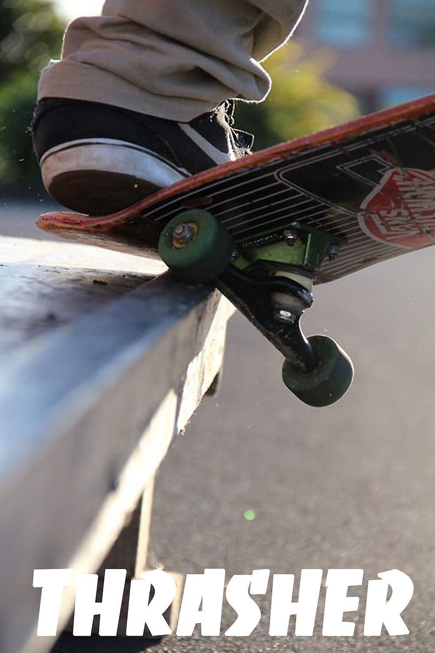 Thrasher Magazine Logo iPhone nel 2020. Skateboard, skater Sfondo del telefono HD