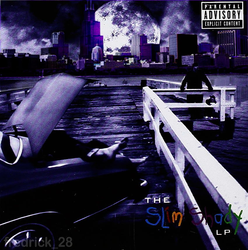 Płyta Slim Shady. PlayStation 3 Slim, muzułmańska i muzułmańska modlitwa, okładka albumu Eminema Tapeta na telefon HD