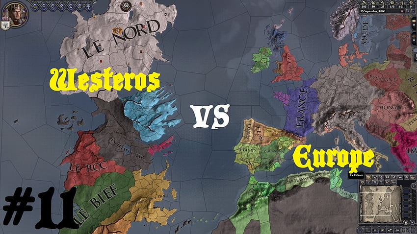 Crusader Kings 2 - Game of Thrones : Westeros vs L'Europe HD wallpaper